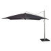  Platinum | Zweefparasol Icon Premium 350 x 350 cm | Manhattan 750865-01